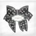 SOIMISS Large Bow Hair Clips Rhinestone Pearl Hair Pins Beads Bowknot Alligator Clips Barrette Vintage Glitter Bobby Pins for Women Girls Party Hair Accessories (Black) - Buy Online on GoSupps.com