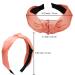 Satin Top Knot Headbands for Women - 12 Pack of Stylish Cross Knotted Wide Headbands in Lively Colors by SIQUK - Buy Online on GoSupps.com