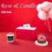 Vanilla Scented Candles Gift Set for Women - Aromatherapy 14oz Soy Candles with Pink Preserved Rose - Perfect Christmas & Birthday Gifts for Moms - Buy Online on GoSupps.com