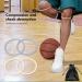 Knee Strap - Breathable Silicone Adjustable Knee Support Brace for Basketball Athletes - Skin Color - Buy Online on GoSupps.com