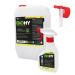 Biohy carpet shampoo (6 liters of canister) + spray bottle & exhaust tap |Carpet cleaner concentrate |Ideal against stubborn spotsMaterial gentle & animal -friendly |Effective organic medium 6 l (1 Pack)