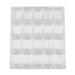 ZHONGHE 20 Girds Makeup Organizer Nail Art Storage Box Clear Display Case Organizer Holder For Jewelry Nail Rhinestone Beads Box Transparent
