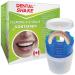 DENTAL SHAKE - Denture Cleaning Case- The Easiest and Fastest Denture Cleaner Machine - Compatible with Denture Cleaning Tablets, Mouth Guard Cleaner, Denture Brush Toothbrush, Denture Cleaner Tablets