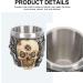Unbreakable Lurrose Soap Bowl Razor Cup for Men - Rust-Free Steel Shaving Cream Container | Premium Beard Shaving Tools - Buy Online on GoSupps.com