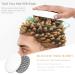 AEARY Silicone Magic Curling Hair Brush for Twist Wave Curls - Afro Silicone Comb for Men and Women - Grey Wave Brushes - 1 Pcs - Buy Online on GoSupps.com