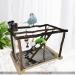 Tfwadmx Parrots Playstand with Feeding Cups, Perch Stand, and Toys - Bird Gym for Cockatiel, Conure, Lovebirds - Buy Online on GoSupps.com