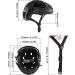 QWORK Tactical Helmet - PJ Type, Lightweight ABS Hard Shell, Black - Buy Online on GoSupps.com