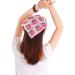 Hoyuwak 2Pcs Crochet Head Scarf Bandanas for Women - Knitted Strawberry Hair Accessories (White Pink) - Buy Online on GoSupps.com