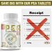 1500 MG Palmitoylethanolamide with Luteolin 98% & Turmeric, High Absorption, Micronized Pea Supplement for Discomfort Management- USA Made - 120 Tablets 60 Count (Pack of 2) - Buy Online on GoSupps.com