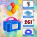 QIPUMP Balloon Pump Electric Air Pump Balloons - Blue - Buy Online on GoSupps.com