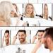 OLIBUY 3 Way Haircut Mirror for Shaver and Makeup - Height Adjustable Tri-fold Mirror for Self Haircut, Perfect Gift for Men or Women - Buy Online on GoSupps.com