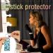 PUEZOKLY Watercolor Butterfly Chapstick Holder | Neoprene Lipstick Sleeve Keychain | Clip-On Pouch in Blue - Shop Internationally - Buy Online on GoSupps.com