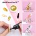 Makartt 3D Nail Gel & Gold Chrome Powder Kit - Clear Sculpting Glue for Nail Art - 15g Metallic Effect Nail Decoration - Buy Online on GoSupps.com