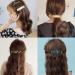 6 Pack Large Hair Barrettes for Women - Tortoise Design - Retro French Style Clips for Thick & Thin Hair - Buy Online on GoSupps.com