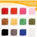 12-Piece Fly Tying Chenille Kit - 65.64 Yards, DIY Craft Materials for Streamers, Wooly Buggers, Nymphs - Flex Hackle Chenille Style - Buy Online on GoSupps.com