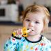 HAILI Baby Banana Toothbrush with 2 Finger Toothbrushes Soft Silicone Baby Teething Toy Teether Chew Toy for Babies 3-6 Months 6-12 Months - Buy Online on GoSupps.com