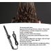 Hair Curling Wand Adjustable Temperature Curling Iron Portable Multifunctional for Home Travel (Black) - Buy Online on GoSupps.com