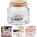 FOMIYES Nail Art Dappen Dish with Wooden Lid Acrylic Liquid Powder Dappen Monomer Dish Glass Crystal Cup Acrylic Powder Holder Acrylic Glass Jar for Nail Manicure Care Tools - Buy Online on GoSupps.com