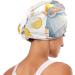 Lemon Gnomes Hair Towel 2 Pack - Super Absorbent Quick Dry Hair Drying Turbans for Women & Girls - Buy Online on GoSupps.com