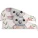 Floral Koala Hair Towel 2 Pack - Super Absorbent Quick Dry Hair Turbans for Women & Girls - Buy Online on GoSupps.com