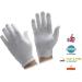 Deluxe 100% Cotton White Gloves Pair Dermatological Eczema Butler Beauty Waiters Magician by Lizzy (Large) - Buy Online on GoSupps.com