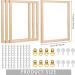 Caydo 12x16 Inch Canvas Stretcher Bars Kit - Wooden Frame for Prints, Paint by Numbers, Oil Paintings - Buy Online on GoSupps.com