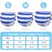 Swimbobo Reusable Swim Diaper for Baby Boys and Girls - Blue Stripe M - Buy Online on GoSupps.com