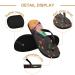 Shop Mnsruu Alien Spaceship Universe Flip Flops - Stylish Sandals & Home Slippers for Men & Women | X-Small Multicolored Perfect for Travel Spa & Bedroom - Buy Online on GoSupps.com