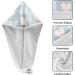Pink White Rabbit Hair Towel 2 Pack - Super Absorbent Quick-Dry Hair Turbans for Women & Girls - Buy Online on GoSupps.com
