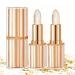 MEITREND Color-changing lipstick - Sheer lipstick with gold foil - Smudge-proof - Long-lasting - Hy