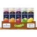 San Pellegrino Sparkling Drinks 5 Mix Flavors Orange Lemon Orange & Pomegranate Blood Orange and Lemon & Mint 330ml Pack of 30 by Serendib