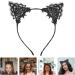 Frcolor Lace Cat Ears Headband Headpiece for Party Costume - Buy Online on GoSupps.com