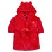 undercover lingerie Babies/Toddlers Infant Kid Soft Fleece Hooded Robe Bathrobe 12-18 Months Elephant - Red