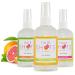 Hair Shots Heat Activated Hair Fragrance Bundle - Asian Green, Bamboo, Citrus Sugar | 3 Items | Always Fresh & Crisp - Buy Online on GoSupps.com