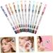 12pcs Cosmetic Makeup Pen Liner Pencil Eyeshadow Colour Eyeliner Eye Lip 1 count (Pack of 1) Colorful - Buy Online on GoSupps.com