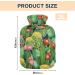 Shop Hot Water Bottles with Cactus Flower Cover | 2L Pain Relief & Heat Therapy Bag - International Shipping - Buy Online on GoSupps.com