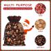 Funny Roasted Coffee Beans Christmas Drawstring Gift Bags Christmas Goodie Bags Reusable Drawstring Gift Bag Supplies For Christmas Birthday Wedding - Buy Online on GoSupps.com