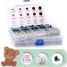 800PCS Safety Eyes & Noses for Amigurumi - 2 Boxes, Black Plastic Craft Doll Eyes with Washers for Crochet Stuffed Animals, Assorted Sizes - Includes Size Chart - Buy Online on GoSupps.com
