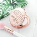 Personalized WHING to My Sister Travel Makeup Mirror - Engraved Compact Pocket Mirror for Best Friends - Sister Birthday Gift - Buy Online on GoSupps.com