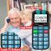 Uleway 4G Senior Cell Phone - Contract-Free Large Buttons SOS & Flashlight 1.7 LCD USB-C Charging Perfect for Seniors - Buy Online on GoSupps.com