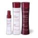 Keranique Color Boost Anti-Hair Loss System - includes Hair Growth Shampoo and Conditioner for Chemically Treated Thinning Hair and Follicle Boosting Serum  60 Days 3 Piece Set