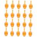 20 Pi ces Contenants Vide Plastique Forme Nid Abeille Recharges tanches pour DIY Gloss