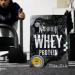 Warrior Whey Protein Powder 1kg - Up to 36g Protein - Low Sugar & Carb - GMP Certified - Salted Caramel Flavor - Buy Online on GoSupps.com