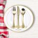 200 Pack Gold Paper Napkins Guest Towels - Premium 3-Ply Disposable Dinner Napkins for Parties, Weddings & Events - Soft, Absorbent Kitchen Napkins - Buy Online on GoSupps.com