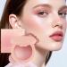Blush For Cheeks Powder Blush Face Makeup Long Lasting Shine Beauty Products Highly Concentrated Cosmetics For All Skin Tones Women Travel Makeup Nude - Buy Online on GoSupps.com