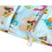 HBselect 2pcs Wet Dry Nappy Bag Reusable and Washable | Portable Baby Diaper Storage Bags | Elephant & Lion Pattern | Travel Essential - Buy Online on GoSupps.com