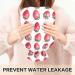 Naanle Strawberry Heat Bottle - 1L Transparent Hot Water Bottle for Pain Relief & Cold Therapy | Ideal for Bed Hand & Foot - Buy Online on GoSupps.com