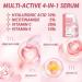 4 in 1 Anti Aging Face Serum for Women Serum Face with Hyaluronic Acid Nicotinamide Vitamin C Vitamin E skin care for Fade Fine Lines Improve Dull Tired Skin Fades Dark Spots - Buy Online on GoSupps.com