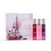 Pilgrim Women The French Love Perfume Gift Set 3 x 17 ml Floral Oriental Amber Fougere