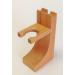 Colonel Conk Wooden Shave Brush & Razor Stand Mens